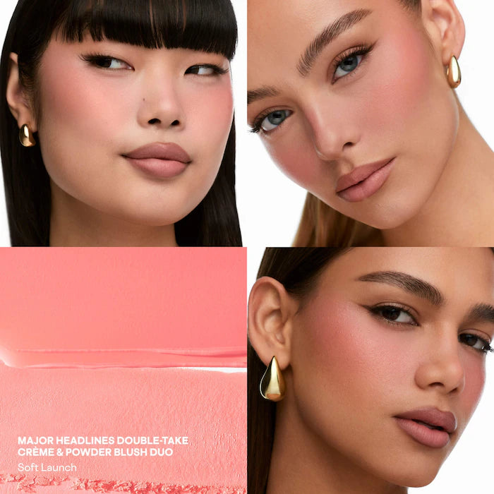 PATRICK TA Major Headlines Double-Take Crème & Powder Blush Duo