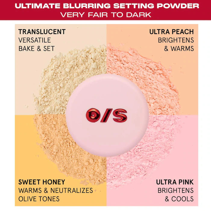 ONE/SIZE by Patrick Starrr 
Ultimate Blurring Setting Powder