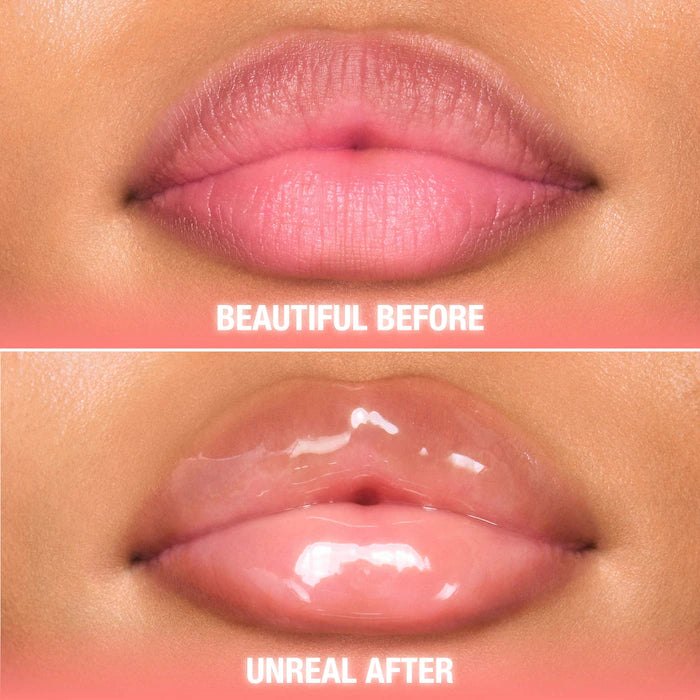 Charlotte Tilbury 
Unreal Lips Healthy Glow Nectar Nourishing Lip Oil with Hyaluronic Acid and Vitamin E