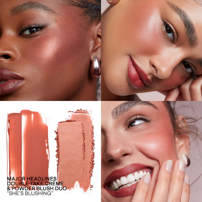 PATRICK TA Major Headlines Double-Take Crème & Powder Blush Duo