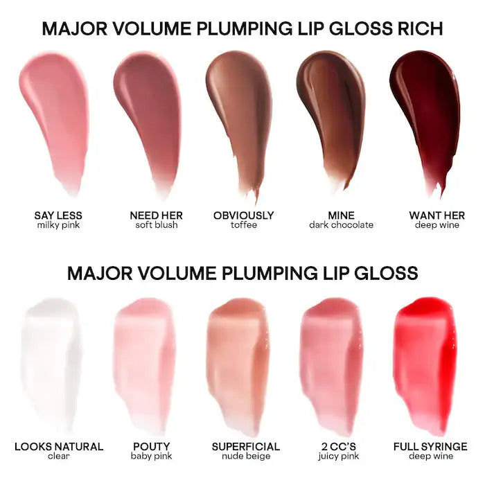PATRICK TA 
Major Volume Plumping Lip Gloss