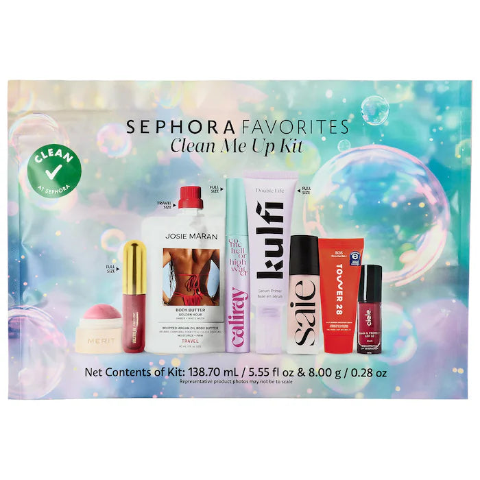 SEPHORA FAVORITES – Clean Me Up Kit Makeup Value Set