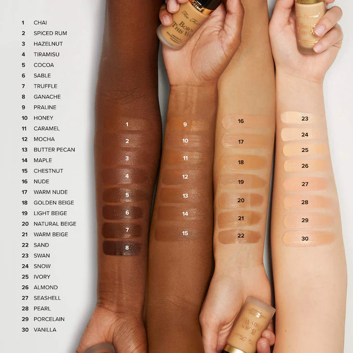 Too Faced 
Born This Way Undetectable Medium-To-Full Coverage Foundation