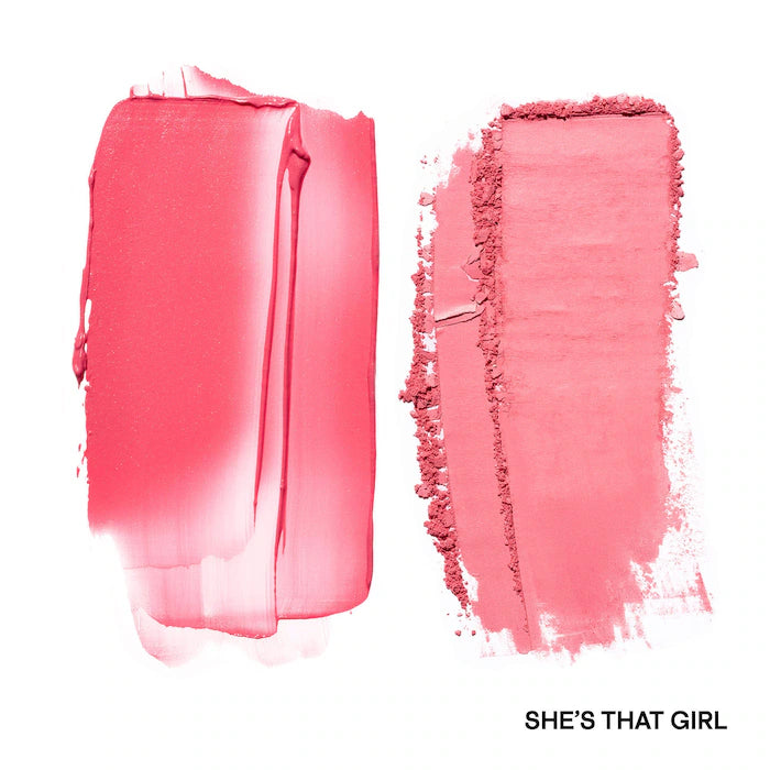 PATRICK TA 
Mini Major Headlines Double-Take Crème & Powder Blush Duo