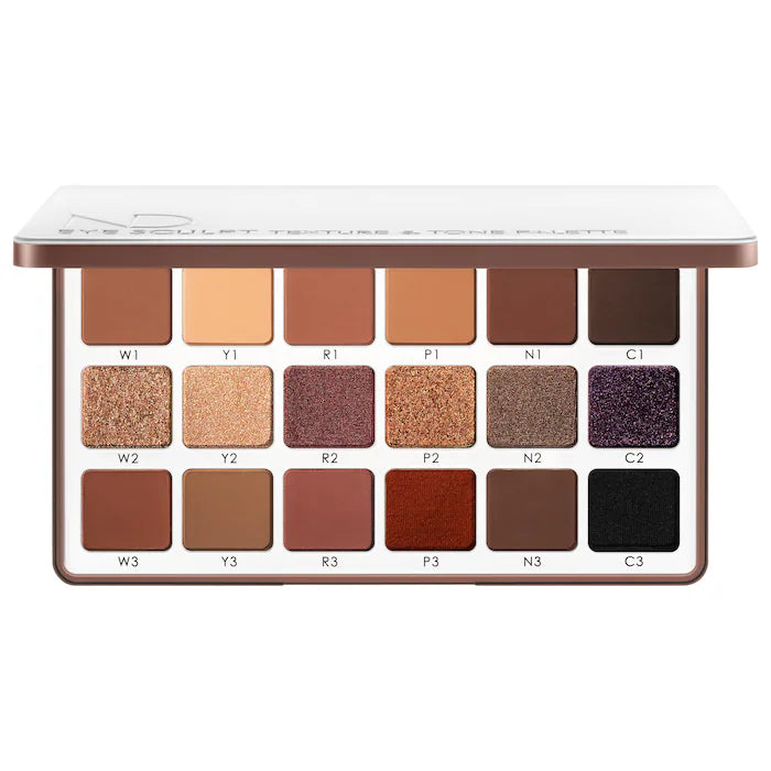 NATASHA DENONA 
Eye Sculpt Texture & Tone Eyeshadow Palette
