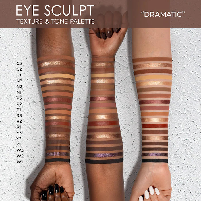 NATASHA DENONA 
Eye Sculpt Texture & Tone Eyeshadow Palette