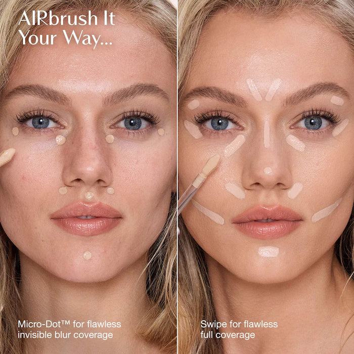Charlotte Tilbury 
Airbrush Flawless Crease-Proof Long-Wear Blur Concealer with Hyaluronic Acid