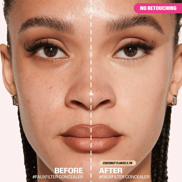 HUDA BEAUTY 
#FauxFilter Matte Buildable Coverage Waterproof Concealer