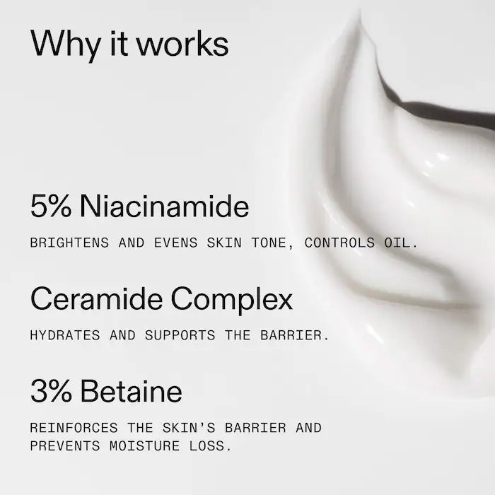 The INKEY List 
Omega Water Cream Oil-Free Moisturizer + Niacinamide
